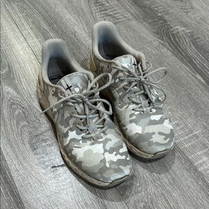 G/FORE‎ Camo MG4+ Golf Shoes Size 10.5 - Snow White Gray- Lace Up Sneakers